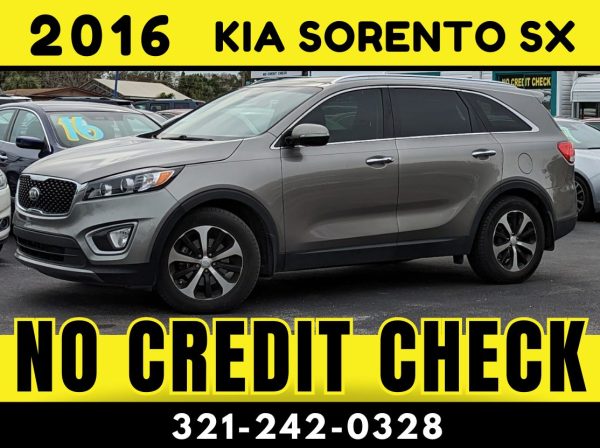 2016 KIA SORENTO SX  -  NO CREDIT CHECK!