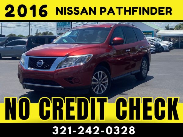 2016 NISSAN PATHFINDER SL - NO CREDIT CHECK!