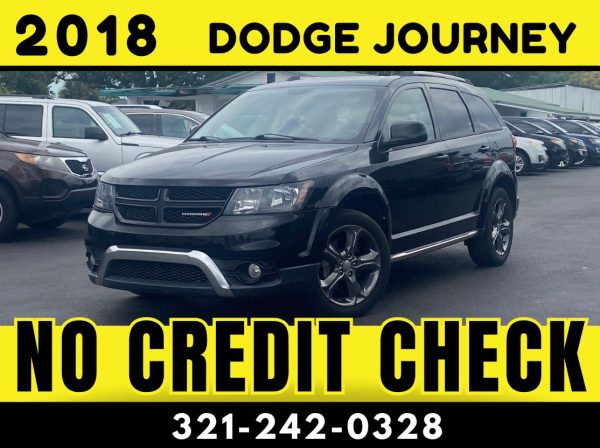 2018 DODGE JOURNEY CROSSROAD - 3 ROW - NO CREDIT CHECK!