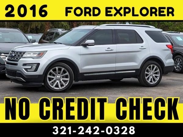 2016 FORD EXPLORER - 3 ROW - NO CREDIT CHECK!