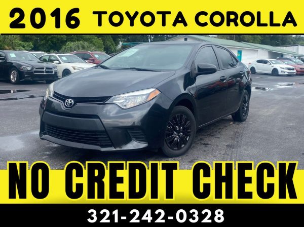 2016 TOYOTA COROLLA  - NO CREDIT CHECK!