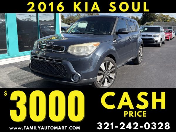 2016 KIA SOUL - $3000 CASH PRICE!!