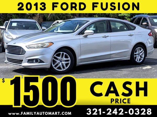2013 FORD FUSION - $1500 CASH PRICE!!