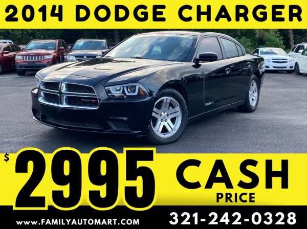 2014 DODGE CHARGER - $2995 CASH PRICE!