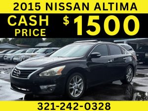 2015 NISSAN ALTIMA - $1500 CASH PRICE!