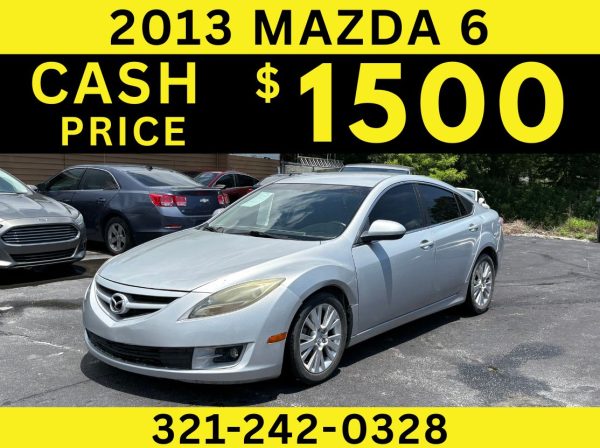 2013 MAZDA 6 SPORT - $1500 CASH PRICE!