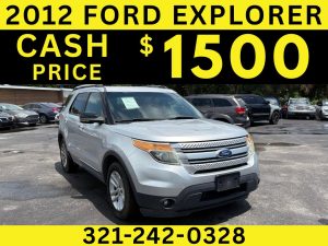 2012 FORD EXPLORER - $1500 CASH PRICE!!