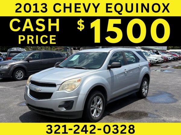 2013 CHEVY EQUINOX - $1500 CASH PRICE!!!