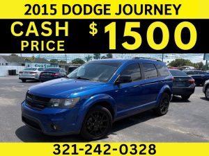 2015 DODGE JOURNEY -  $1500 CASH PRICE!