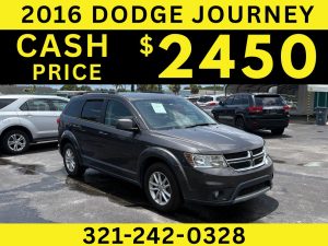 2016 DODGE JOURNEY - $2450 CASH PRICE!!