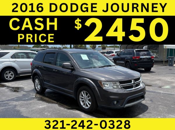 2016 DODGE JOURNEY - $2450 CASH PRICE!!