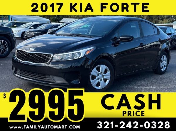 2017 KIA FORTE - CASH PRICE $2995!