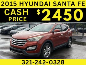 2015 HYUNDAI SANTA FE  - $2450 CASH PRICE