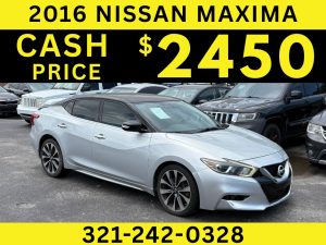 2016 NISSAN MAXIMA - $2450 CASH PRICE!!!