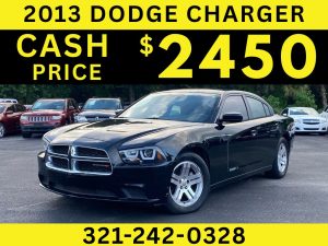 2013 DODGE CHARGER - $2450 CASH PRICE!!