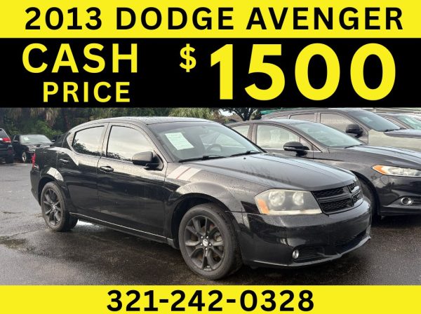 2013 DODGE AVENGER - $1500 CASH PRICE!