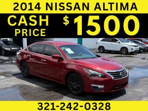 2014 NISSAN ALTIMA - $1500 CASH PRICE!!