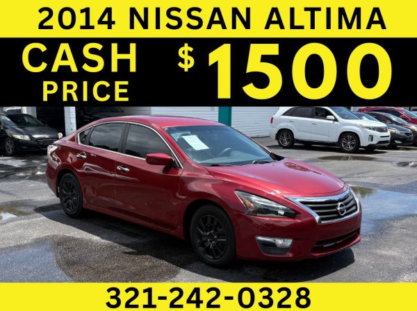 2014 NISSAN ALTIMA - $1500 CASH PRICE!!