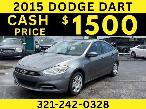 2015 DODGE DART - $1500 CASH PRICE!