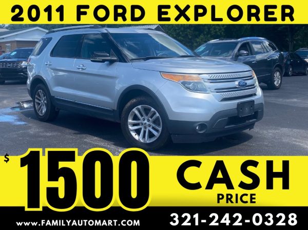 2011 FORD EXPLORER 3 ROW - CASH PRICE $1500 - 15 VEHICLES FOR $1500!