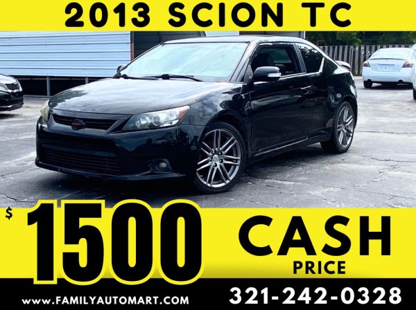 2013 SCION TC - CASH PRICE $1500 - 15 VEHICLES FOR $1500!