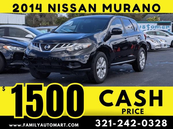 2014 NISSAN MURANO - CASH PRICE $1500 - 15 VEHICLES FOR $1500!