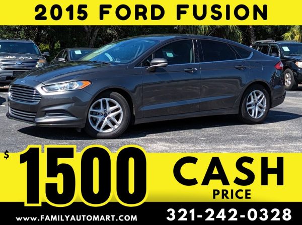 2015 FORD FUSION - CASH PRICE $1500!