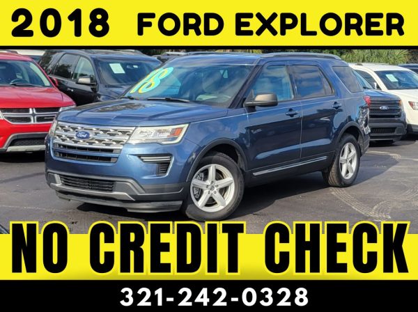 2018 FORD EXPLORER - 3RD ROW - NO CREDIT CHECK!