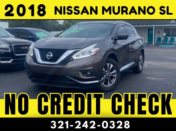 2018 NISSAN MURANO SL - NO CREDIT CHECK!