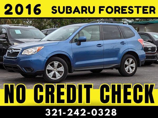 2016 SUBARU FORESTER - NO CREDIT CHECK!