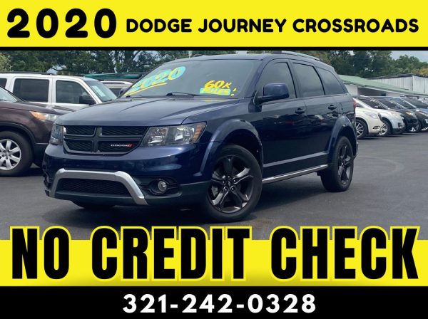 2020 DODGE JOURNEY CROSSROADS - 3RD ROW - NO CREDIT CHECK!