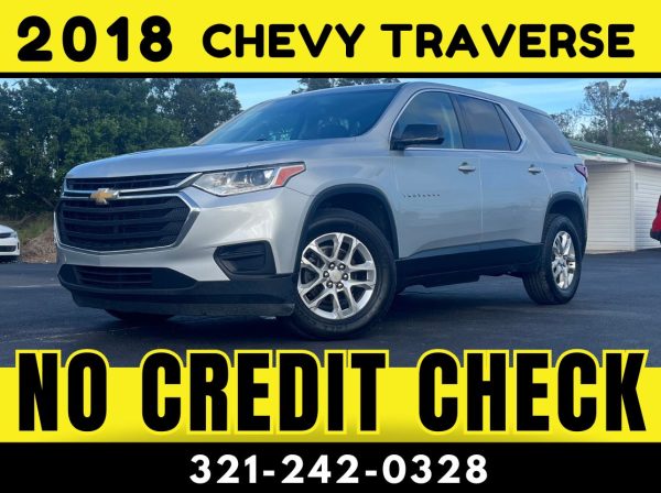 2018 CHEVY TRAVERSE LT -  NO CREDIT CHECK!