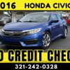 2016 HONDA CIVIC   -  NO CREDIT CHECK!!! - Image 2