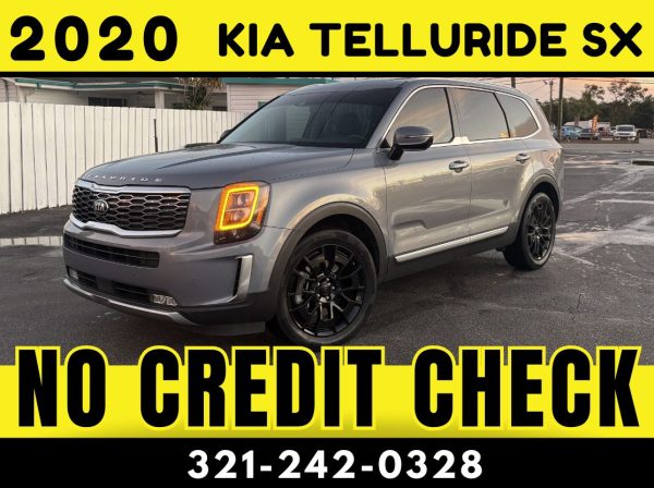 2020 KIA TELLURIDE SX  -  NO CREDIT CHECK!