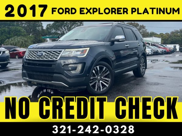 2017 FORD EXPLORER PLATINUM - NO CREDIT CHECK!