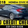 2018 HONDA CIVIC EX  -  NO CREDIT CHECK!!! - Image 3