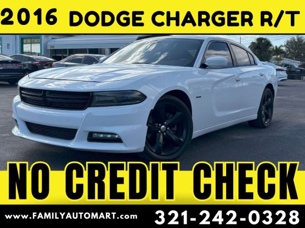 2016 DODGE CHARGER R/T - NO CREDIT CHECK!