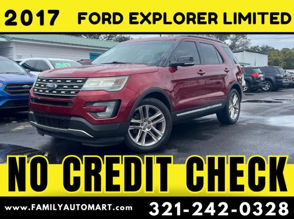 2017 FORD EXPLORER LIMITED - NO CREDIT CHECK!