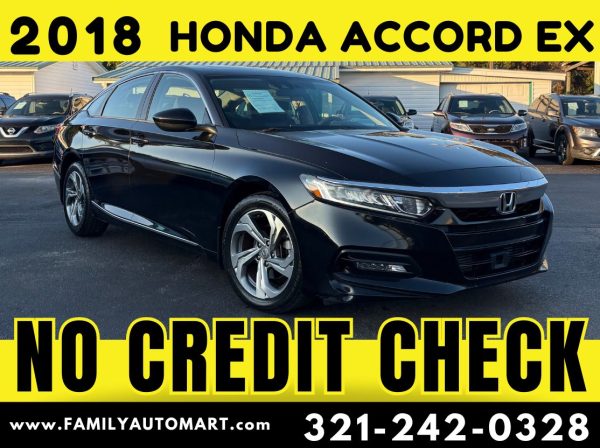 2018 HONDA ACCORD EX - NO CREDIT CHECK!