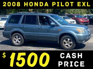 2008 HONDA PILOT - $1500 CASH PRICE!!
