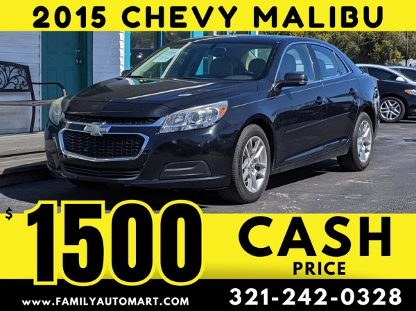 2015 CHEVY MALIBU - $1500 CASH PRICE!!!