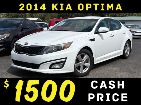 2014 KIA OPTIMA  - $1500 CASH PRICE!