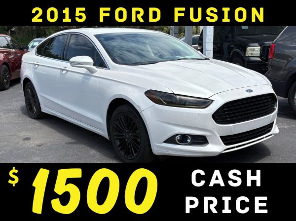 2015 FORD FUSION  - $1500 CASH PRICE!!