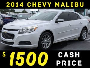 2014 CHEVROLET MALIBU - $1500 CASH PRICE