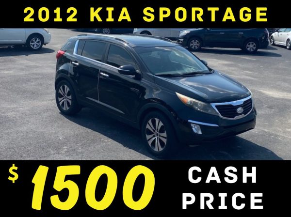 2012 KIA SPORTAGE - $1500 CASH PRICE!!