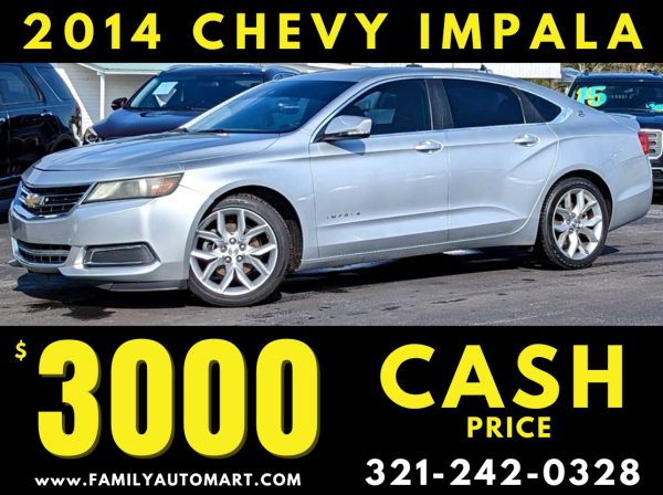 2014 CHEVROLET IMPALA - $3000 CASH PRICE!!