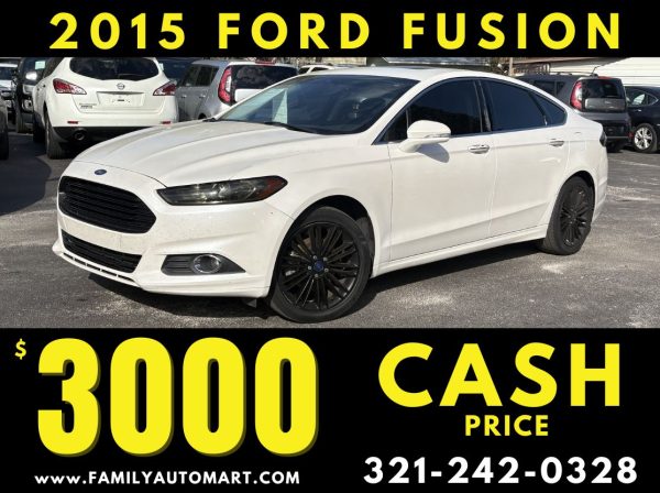 2015 FORD FUSION - $3000 CASH PRICE!!
