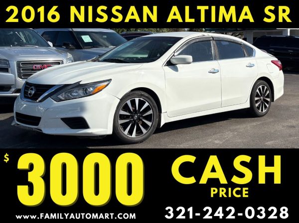 2016 NISSAN ALTIMA SR - $3000 CASH PRICE!!