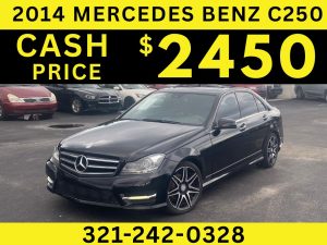 2014 MERCEDES C250 - $2450 CASH PRICE!