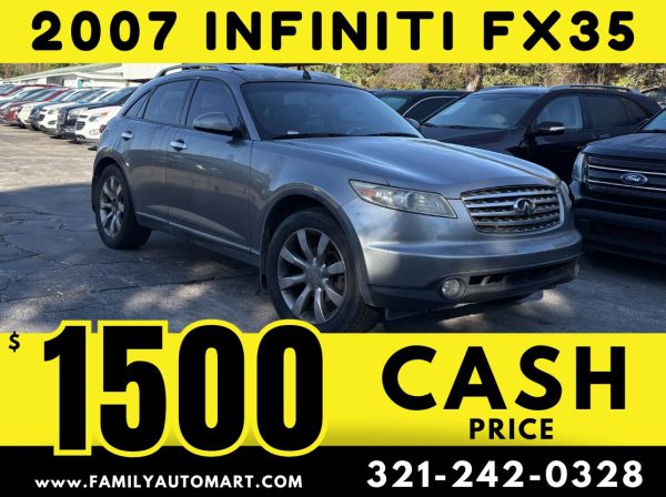 2007 INFINITI FX35 - $1500 CASH PRICE!!